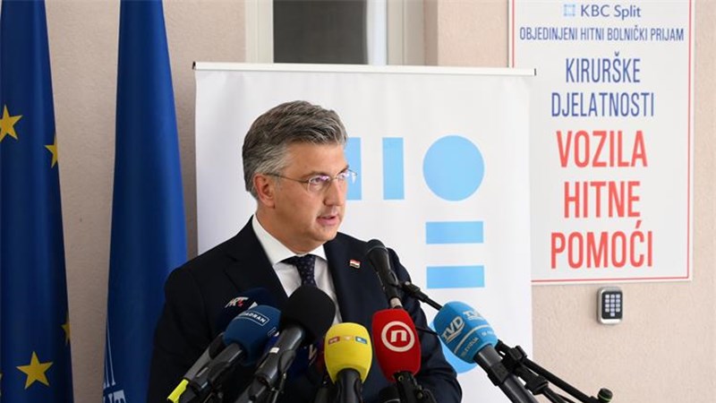 Plenković: Stvaramo preduvjete za još dostupniju i kvalitetniju zdravstvenu skrb naših građana u Dalmaciji